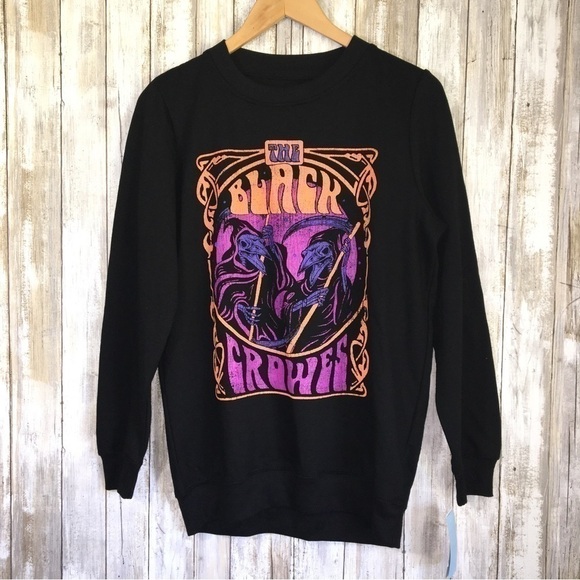 The Black Crows Tops - NWT Black Crows Neon Black Sweatshirt